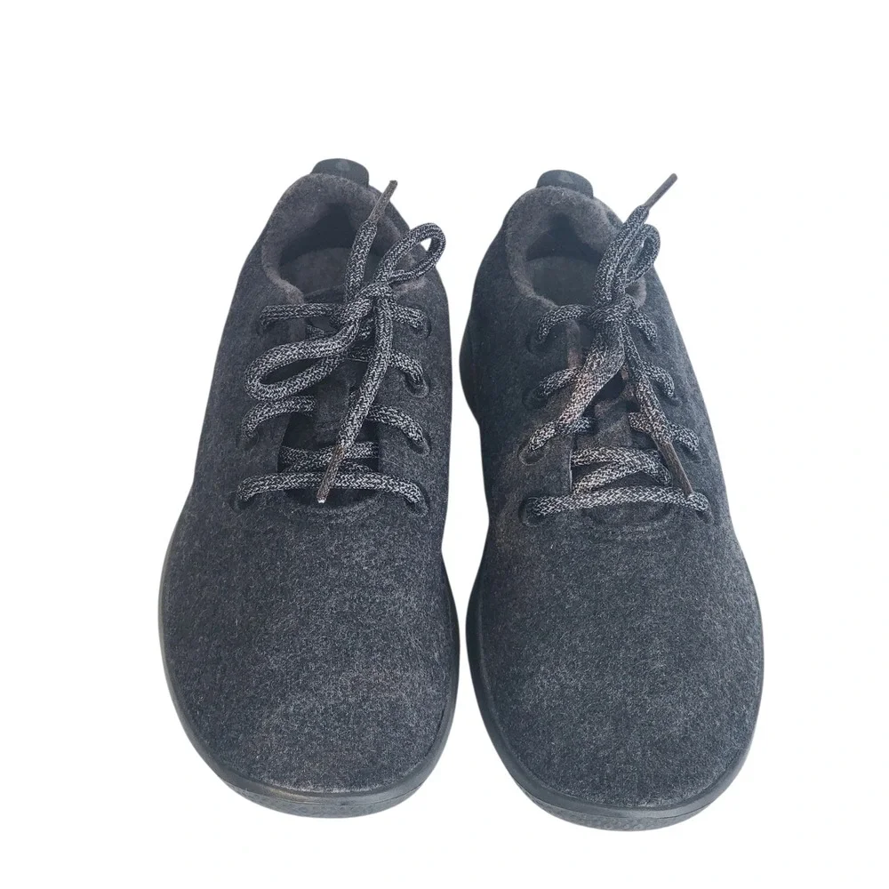 Allbirds Women Wool Runners Natural Grey Charcoal Sneakers 0120 NV1 Size 8